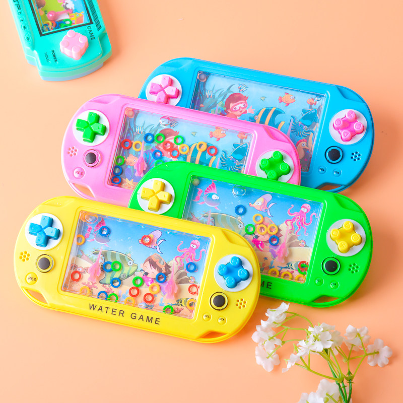 ของเล่นเด็ก 套圈圈游戏机 水中套圈儿童益智玩具套圈水机80后怀旧童年回忆  