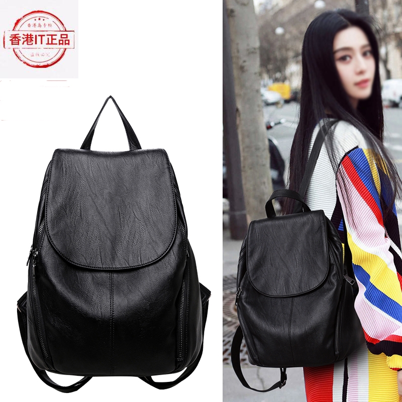 hong kong en cuir véritable sac à bandoulière femmes le nouveau joker de loisirs femme sac de marée plein cuir, peau de mouton minimaliste maman en cuir souple sac à dos hong kong en cuir véritable sac à bandoulière femmes le nouveau joker de loisirs femme sac de marée plein cuir, peau de mouton minimaliste maman en cuir souple sac à dos