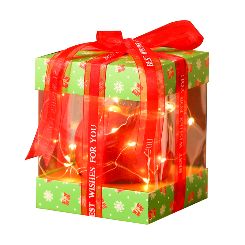 2022 New Christmas Apple Box Christmas Eve Fruit Gift Packing Box Box Large Apple Box Gift Box Paper Box