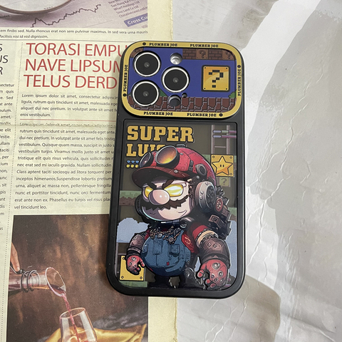 Yellow — Super Mario Luigi New 14, 13, 12 iPhone Case