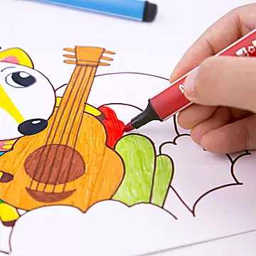 晨光儿童水彩笔绘画套装彩色笔画画笔幼儿园[20元优惠券]-寻折猪
