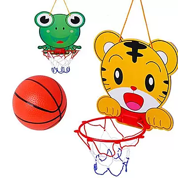 儿童玩具篮球架宝宝家用室内球类运动壁挂式