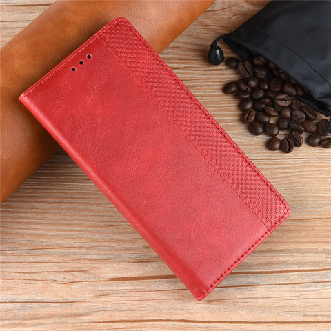 Red — Wallets Folio Flip Synthetic Leather 7, 7 Pro Google Pixel Phone Case