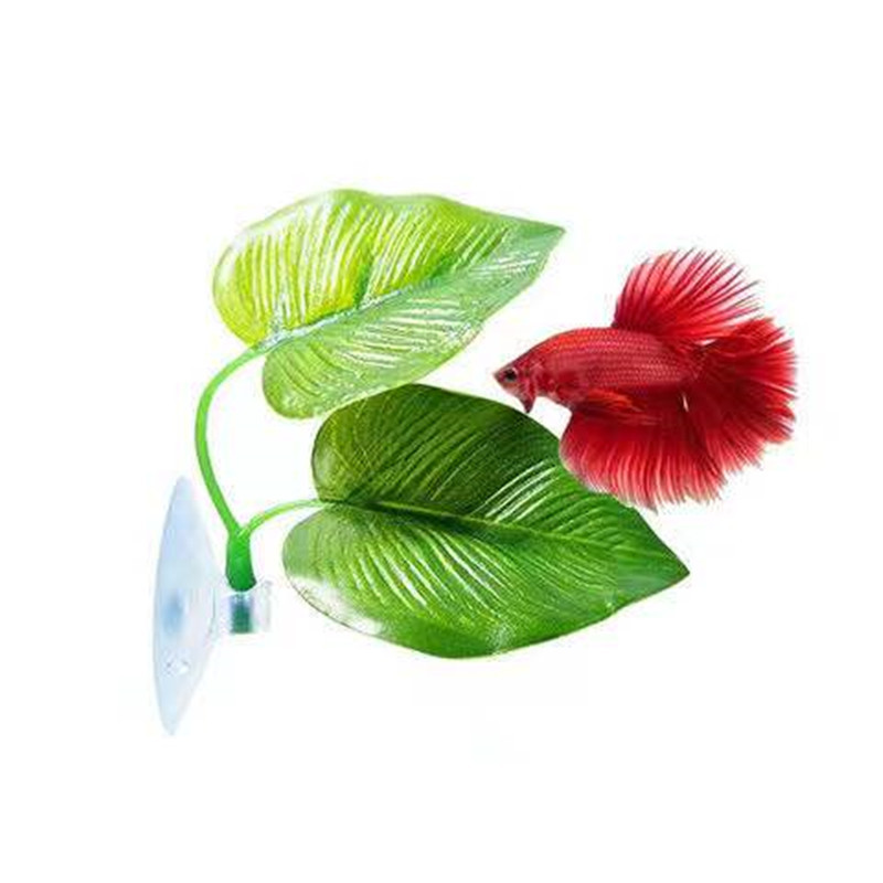 Aquarium Douyu Leaf Rest Leaf Spawning Leaf Artificial Pet Supplies Decoration Simulation Aquatic Plant Fish Tank Landscape