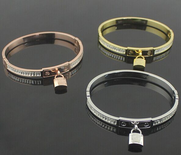 mk lock bracelet