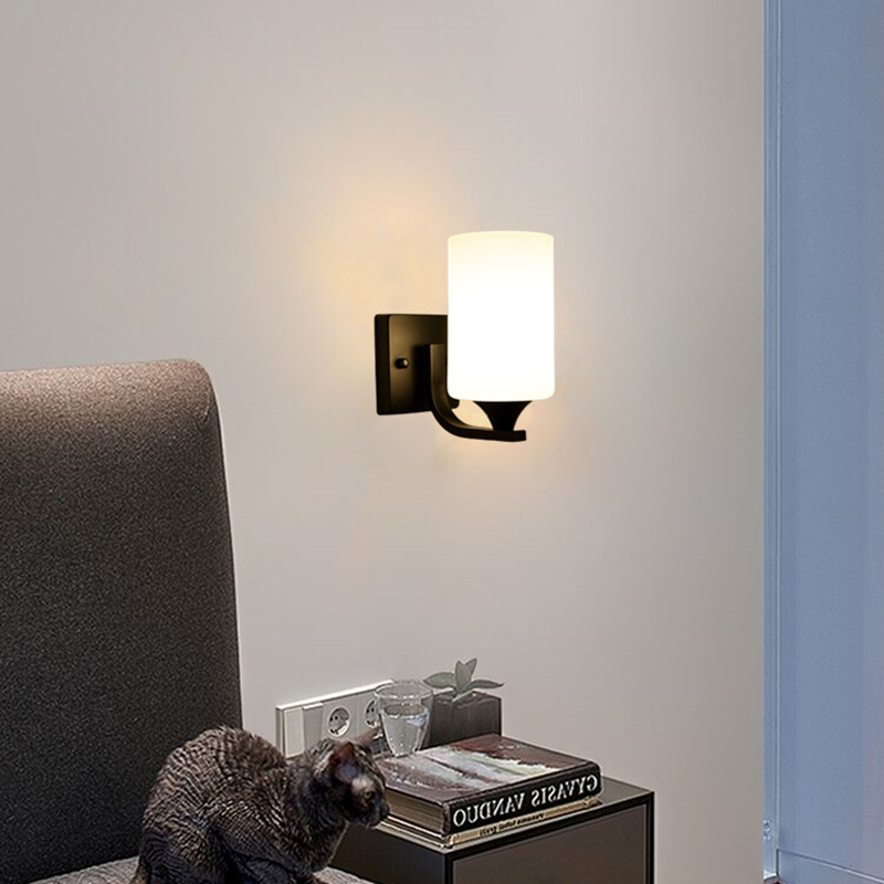 LED Wall Lamp American Bedroom Bedside Lamp Living Room Corridor Stairs Wall Lamp Aisle Balcony Modern Minimalist Wall Lamp