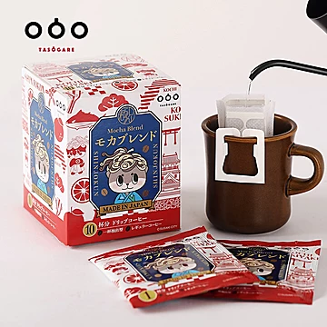 隅田川挂耳式黑咖啡3种口味8g*10片[10元优惠券]-寻折猪