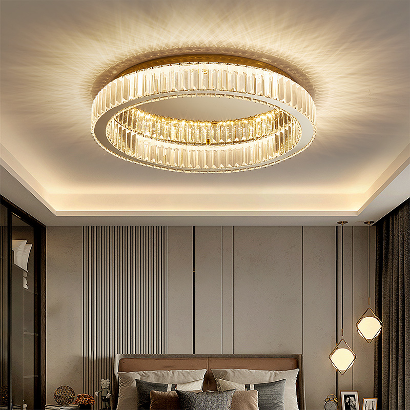 Bedroom Light Living Room Ceiling Lamp Crystal Light Luxury and Simplicity Modern Led Nordic Trending Creative Dining Room Room Lights