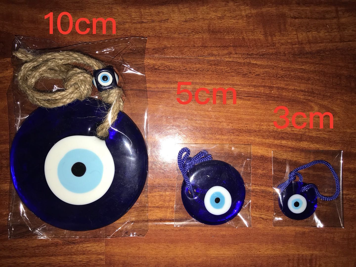 (Moonlight Market) Turkey Original Single Blue Eyes Refridgerator Magnets Pendants | Middle East Greece Evileye Memorial