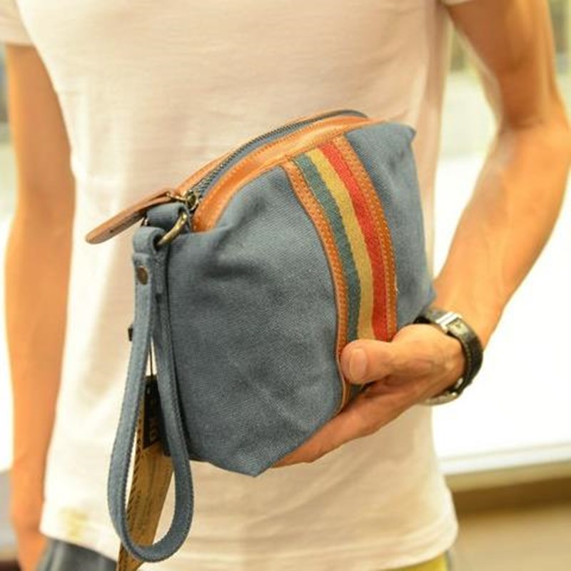 la nouvelle version coréenne de sac à main d'hommes et de femmes de sac de toile de dames de casual sac à main de la marée portable petit sac de téléphone mobile de pièce de monnaie la nouvelle version coréenne de sac à main d'hommes et de femmes de sac de toile de dames de casual sac à main de la marée portable petit sac de téléphone mobile de pièce de monnaie