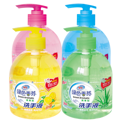 爱佳抑菌滋润保湿洗手液500ml*4