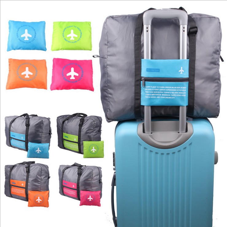 可折疊輕便攜旅行袋大容量行李包女可套拉杆箱旅行包男手提健身包