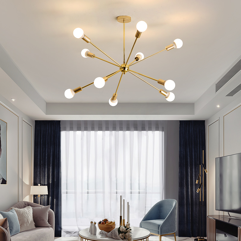 American Living Room Chandelier Dining Room Bedroom Light Modern Minimalist Designer Creative Personality Affordable Luxury Lamp Sample Room Lamp