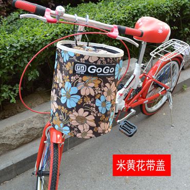 Panier pour vélo en toile - Ref 2259280 Image 33