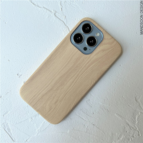 Dark Wood — Wood 15, 14, 13 iPhone Case