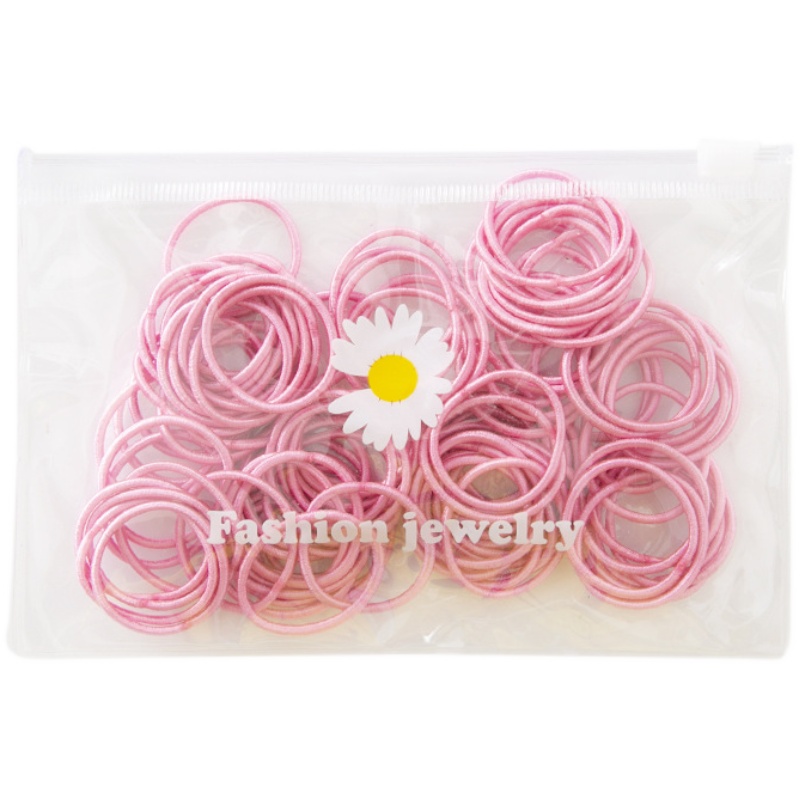 Korean Style Small Ring Does Not Hurt Hair Children's Hair Ring Ins Baby Hair Rope Basic High Elastic Little Girl Hair Accessories Head Accessories