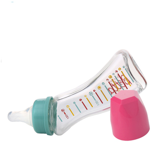 日本原装进口贝塔玻璃奶瓶新生婴儿防胀气奶瓶钻石系列150/240ml