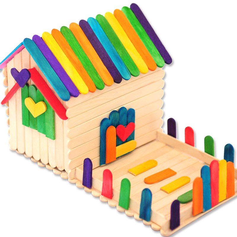 diy小房子模型儿童手工制作材料包