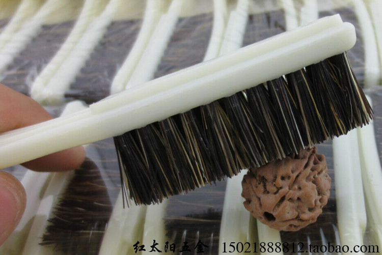 猪鬃毛刷 文玩 硬毛 金刚菩提子把玩清理保养工具 厂家大量批发