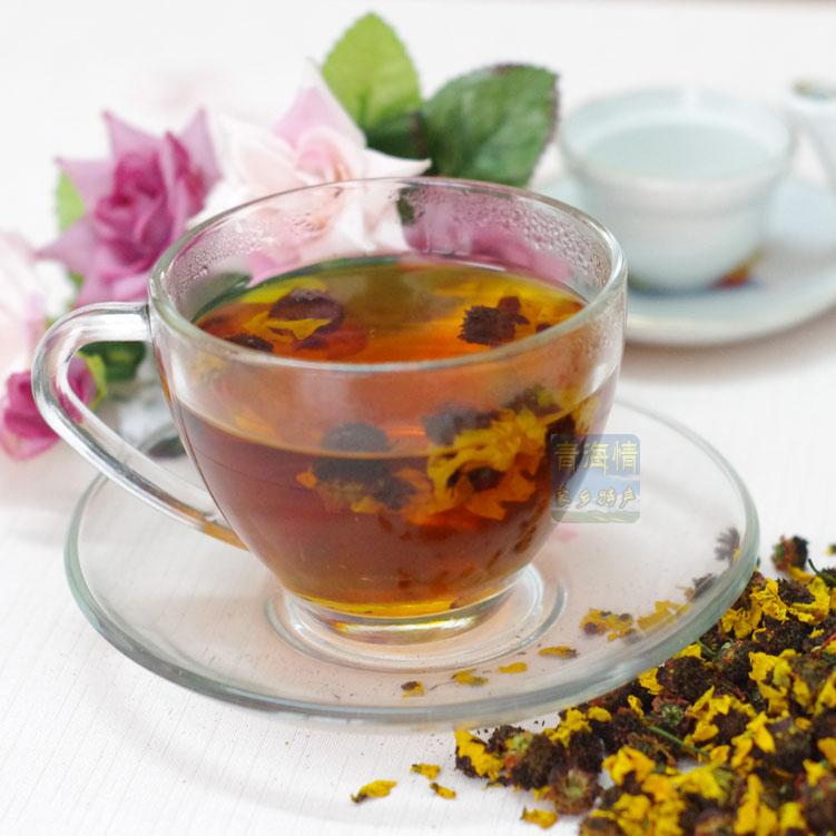 青海特产野生雪菊昆仑极品雪菊花茶青藏高原菊米血菊40g/瓶降三高