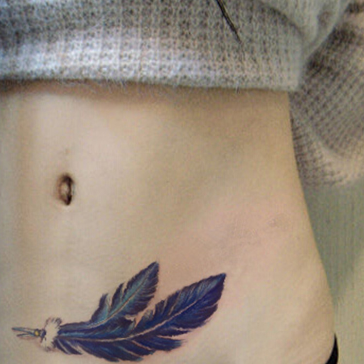 is grain colored feather tattoo paste waterproof persistent female is grain colored feather tattoo paste waterproof persistent female