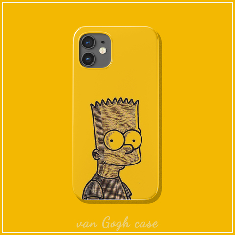 Bart Simpson Cartoon 15, 14, 13, 12, 11 iPhone Case
