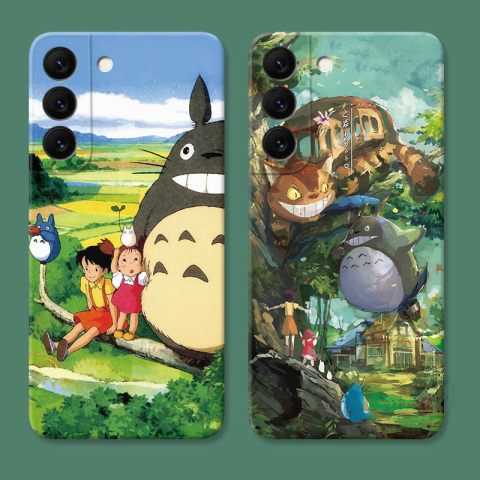 My Neighbor Totoro New Illustration S23, S23 Plus, S23 Ultra, S22, S22 Plus, S22 Ultra, S21, S21 Plus, S21 Ultra, S20, S20