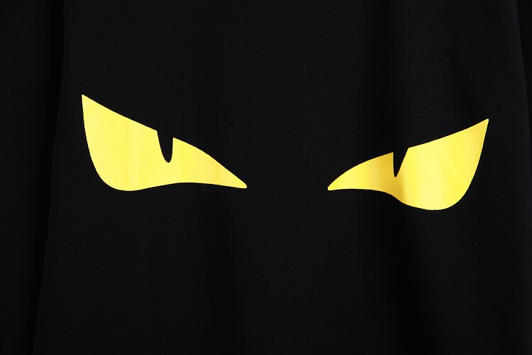 姐妹闺蜜装2015春装欧美原宿风恶魔眼睛拉链嘴巴卫衣男女情侣装潮