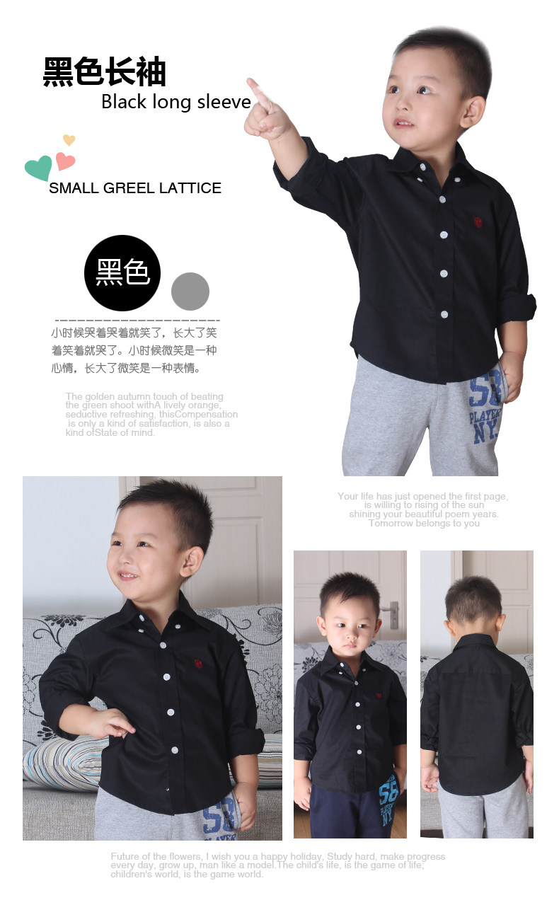 Chemise garcon à manche longue - Ref 2072846 Image 27