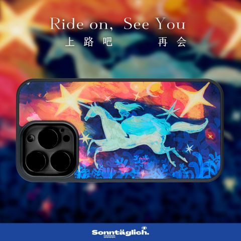 Unicorn Fairytale New Artsy Painted Illustration 15, 14, 13, 12, 11 iPhone Case