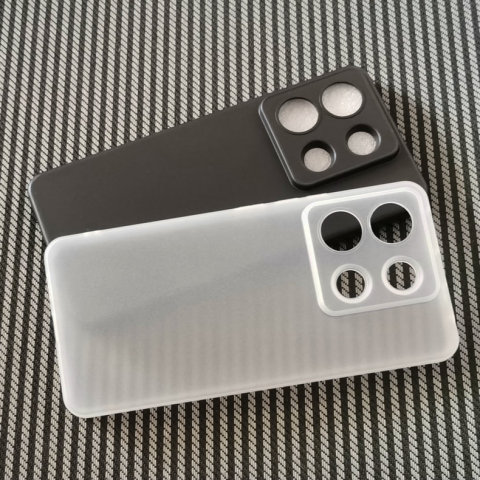 Frosted Transparent Clear Silicone TPU Note 13, Note 13 Pro, Note 13 Pro+ Phone Case