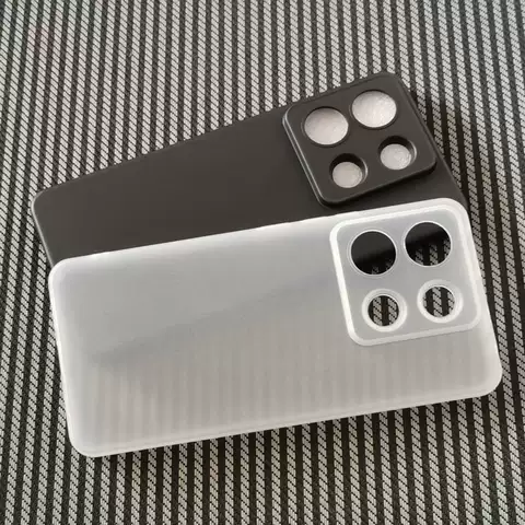 Phone Cases Covers Frosted Transparent Clear Silicone TPU Redmi Note 13, Note 13 Pro, Note 13 Pro+,