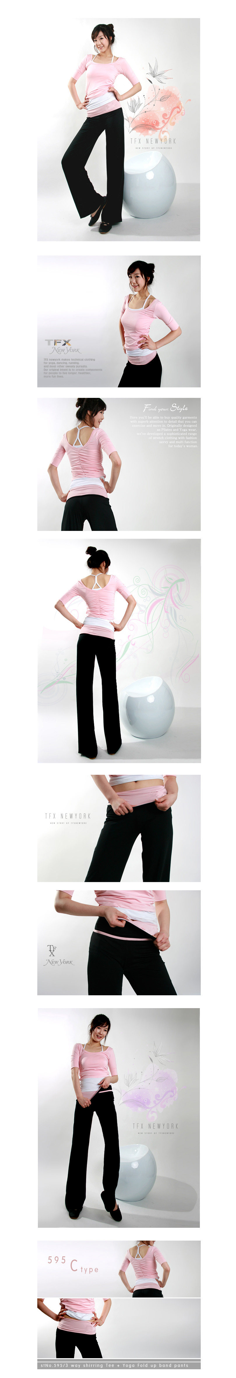 Одежда для йоги 哈宇百合-韩版瑜伽服三件套特价加大码中袖春夏套装送胸垫 Barhee BH/YJF/31