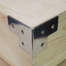 Шестиугольная обшивка угловой код 90 градусов соединитель прямоугольный кромка деревянный ящик авиационный ящик угловой код алюминиевый ящик