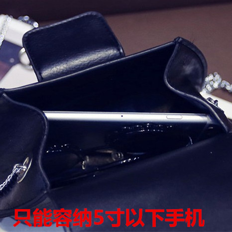2016 new handbags summer cool fashion simple mobile phone bag shoulder bag messenger bag chain mini bag