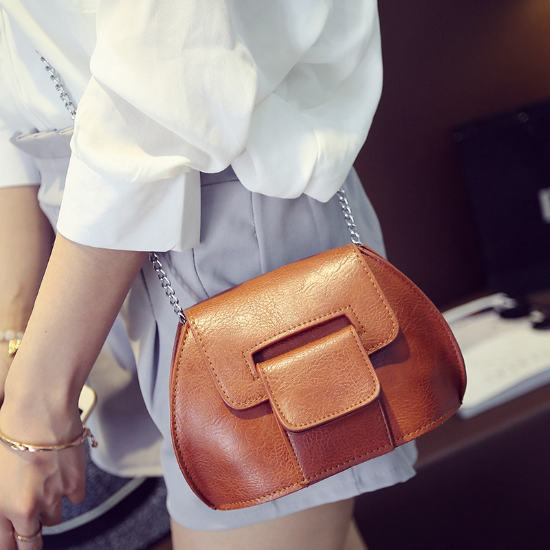 2016 new handbags summer cool fashion simple mobile phone bag shoulder bag messenger bag chain mini bag