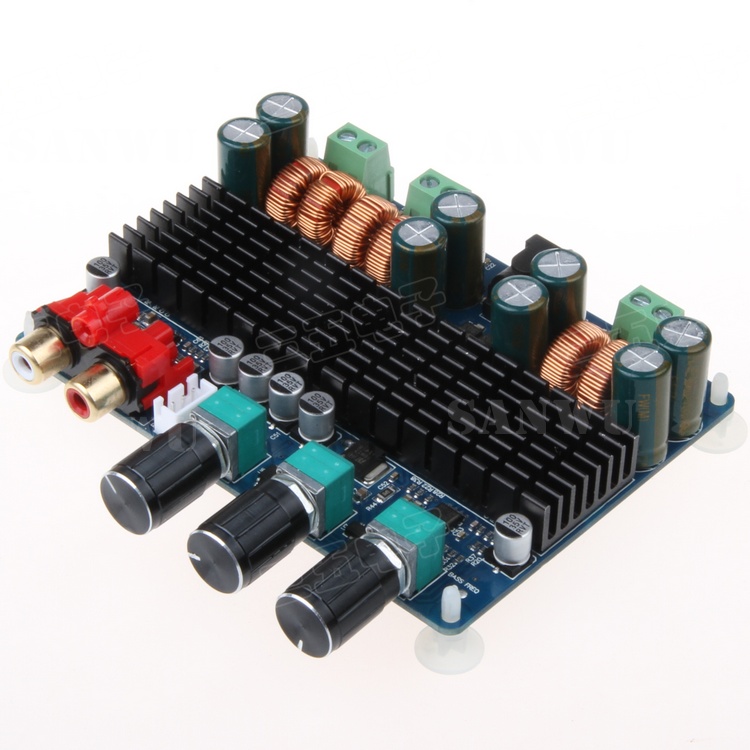 sanwu 35 electronic tpa3116 2.1 channel digital power amplifier board