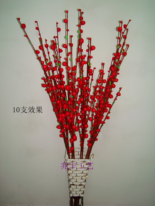 厂家直销 大银柳 仿真花 室内假花 客厅落地花插花花艺批发