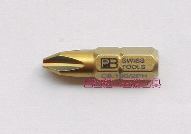 스위스 PB SWISS TOOLS PB C6 E6 190PH0 PH1 PH2 PH3 컬러 비트 스크루 드라이버 :: 하오툴즈