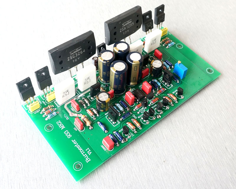 Douk Audio HiFi Transistor Amplifier Stereo Power Amp Board Ref Famouse