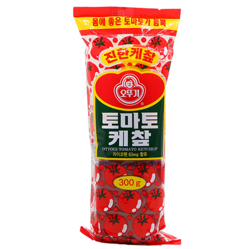 south korea imported korean tumbler tomato sauce, otuki, oduki, tomato sauce, 300g dip sauce