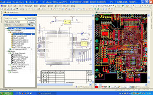 protel schematic pcb of pcie pex8311 development board