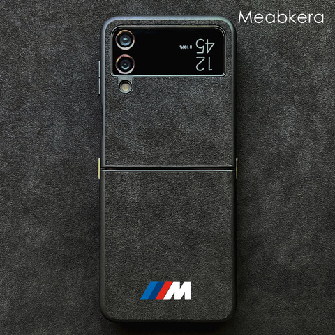 Premium Alcantara Z Flip4 Canvas Microfiber High End Samsung Phone Case