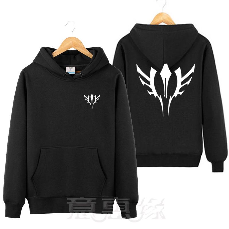 Naruto Sweater Anime Peripheral Cos Young Student Couple Clothes Pullover Fleece Jacket I Love Luo