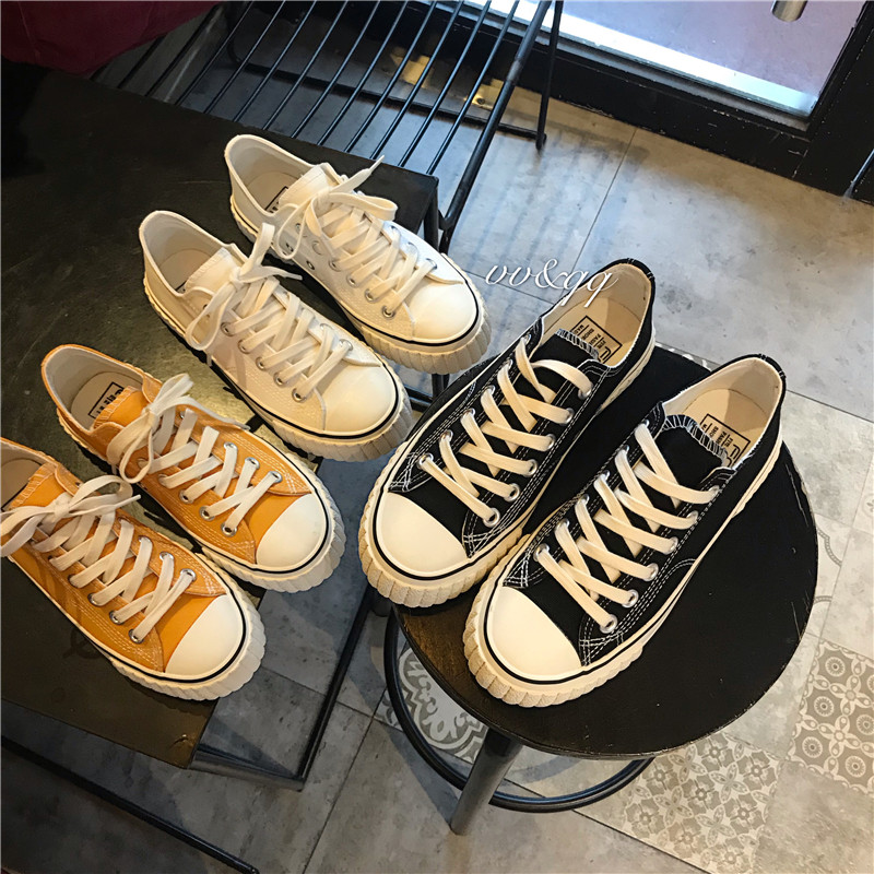 2019 printemps nouvelle version coréenne de harajuku chaussures de toile des élèves de sexe féminin joker ins conseil d'administration de chaussures de la rue battant, chaussures de chaussures de toile 2019 printemps nouvelle version coréenne de harajuku chaussures de toile des élèves de sexe féminin joker ins conseil d'administration de chaussures de la rue battant, chaussures de chaussures de toile