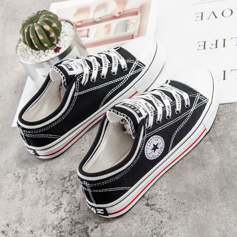 grande taille chaussures femmes 41-43 code noir chaussures de toile de femmes han édition étudiant joker plat casual chaussures respirant conseil des chaussures de 40 grande taille chaussures femmes 41-43 code noir chaussures de toile de femmes han édition étudiant joker plat casual chaussures respirant conseil des chaussures de 40
