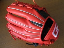 GPLUS,G+定制棒球手套垒球手套12075白粉标黑红配