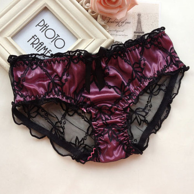 包邮新款日系可爱少女内裤蕾丝低腰性感网纱三角裤透明女士内裤-淘宝网 包邮新款日系可爱少女内裤蕾丝低腰性感网纱三角裤透明女士内裤-淘宝网