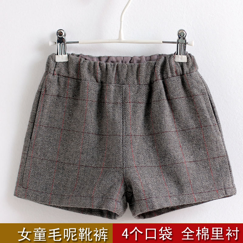 女童短褲秋鼕百搭20