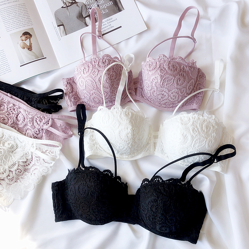 les japonais ont armatures de recueillir une demi-tasse sexy en dentelle fleur mince confortable soutien-gorge ensemble sweet girly des sous-vêtements des femmes les japonais ont armatures de recueillir une demi-tasse sexy en dentelle fleur mince confortable soutien-gorge ensemble sweet girly des sous-vêtements des femmes